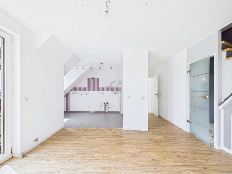 Wohn-Ess-Koch-Bereich Maisonettewohnung Merzenich