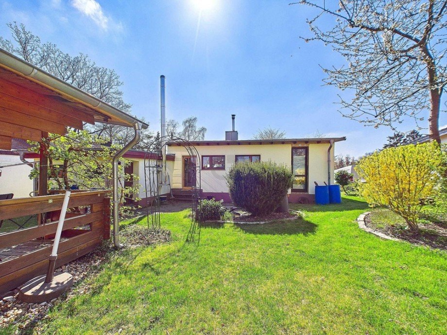 Ansicht aus Garten Einfamilienhaus Nideggen / Rath