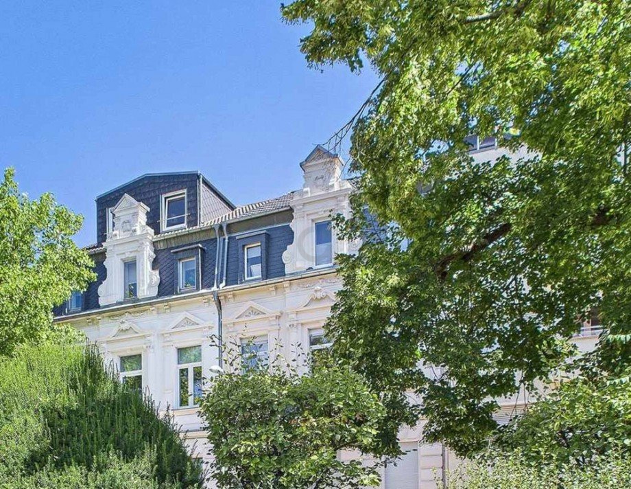 Blick von Stra�e Maisonettewohnung D�ren