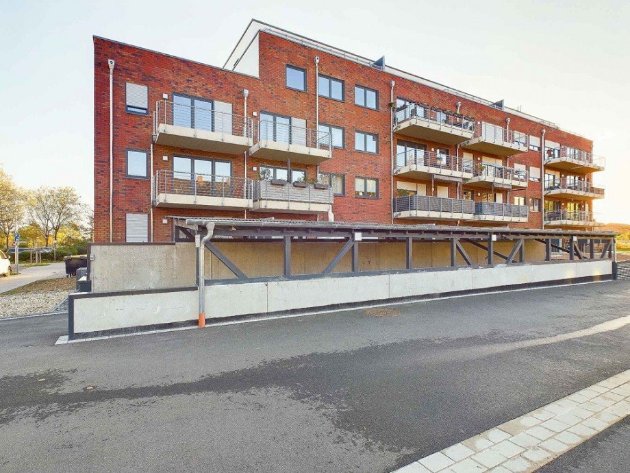 r�ckwertige Ansicht In den Hofg�rten 1-5- Etagenwohnung D�ren