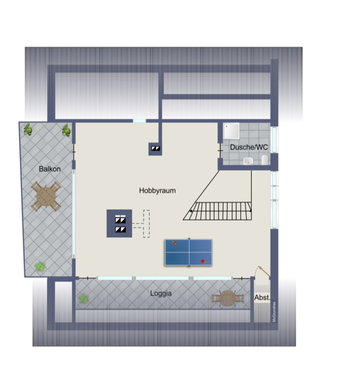 Dachgeschoss Einfamilienhaus Kreuzau / Bilstein