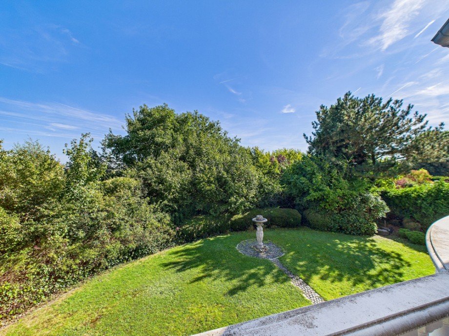 Blick in den Garten Einfamilienhaus Langerwehe