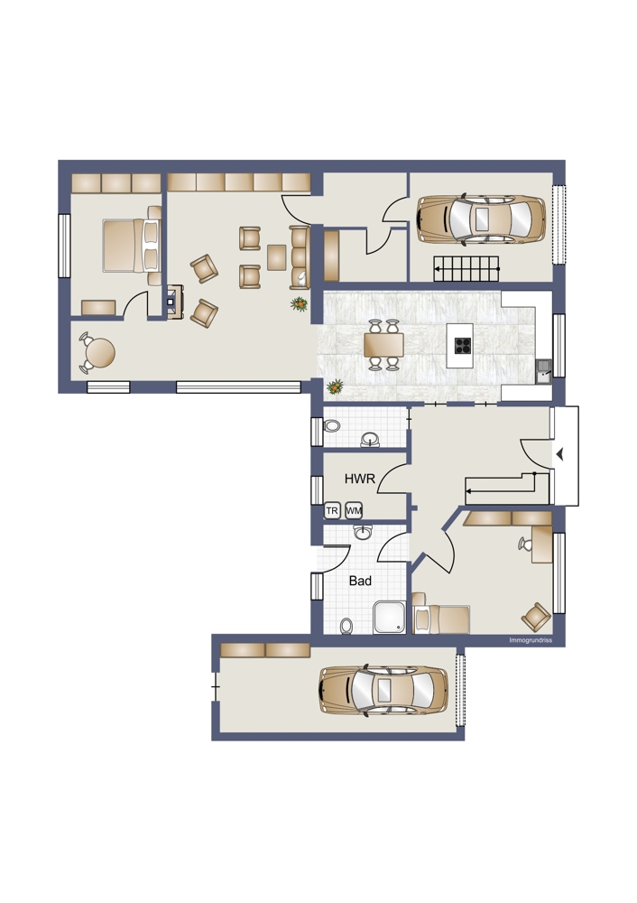 Grundriss Alternative 1 Einfamilienhaus Mechernich