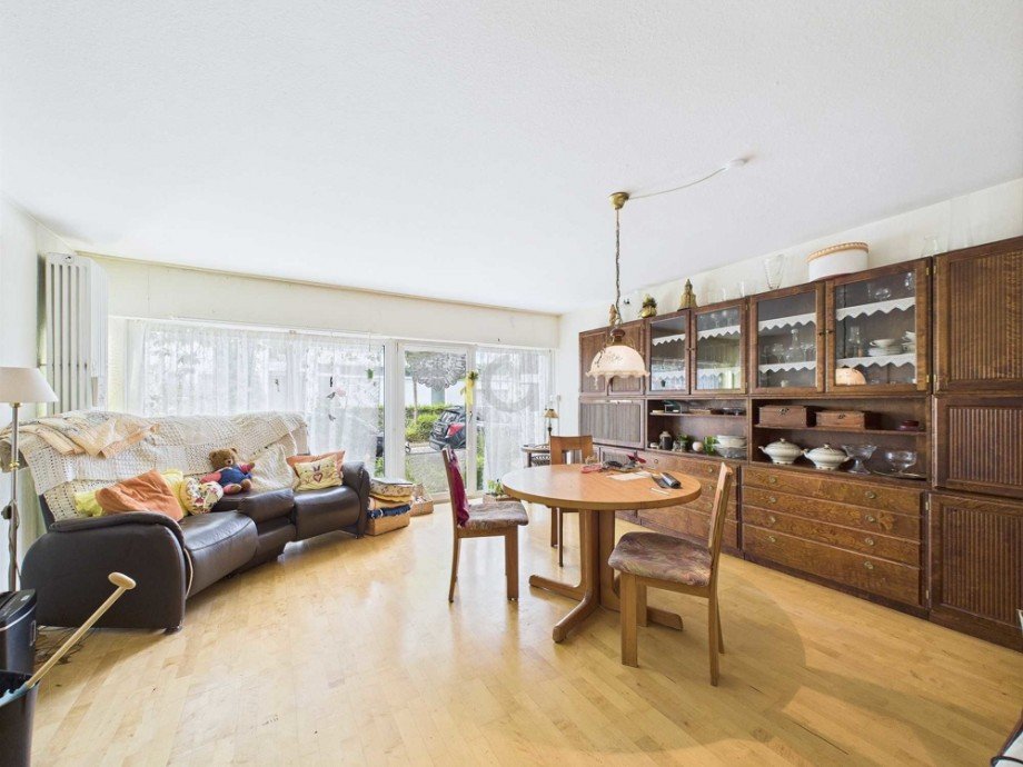 Wohnzimmer Doppelhaush�lfte D�ren
