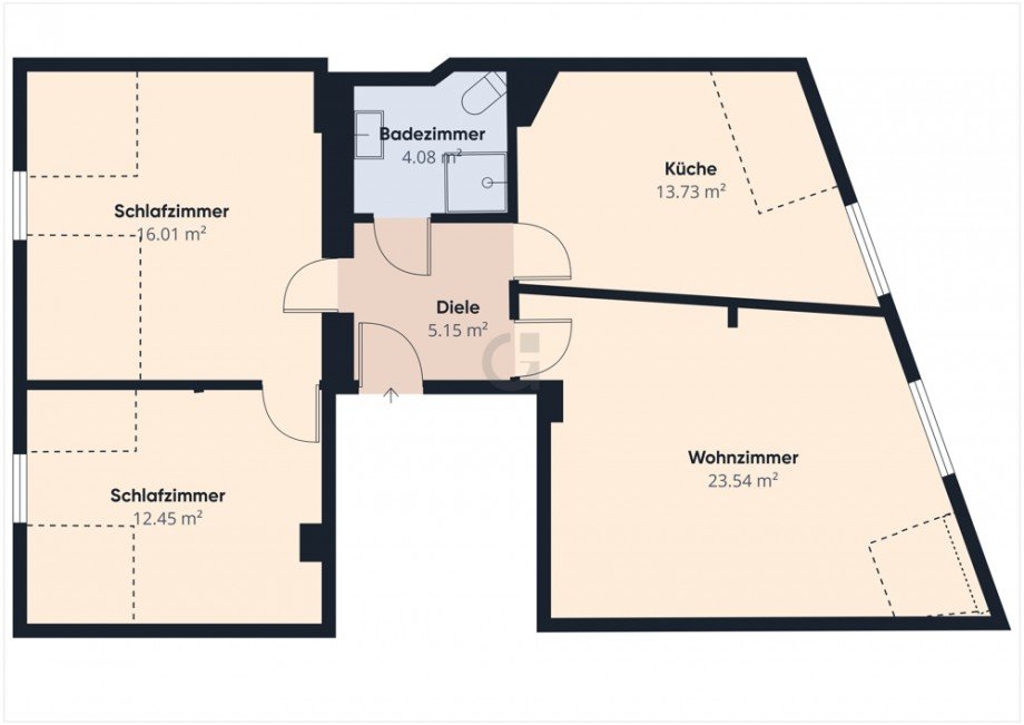 3. Obergeschoss Dachgeschosswohnung D�ren
