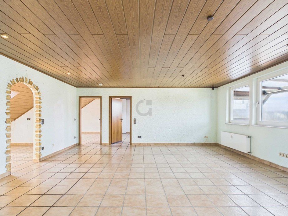 Wohn-Ess-Bereich Dachgeschosswohnung N�rvenich / Binsfeld
