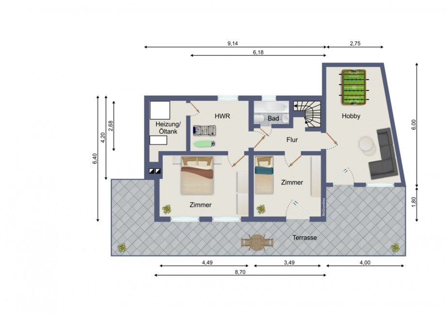 UG Einfamilienhaus Nideggen / Abenden