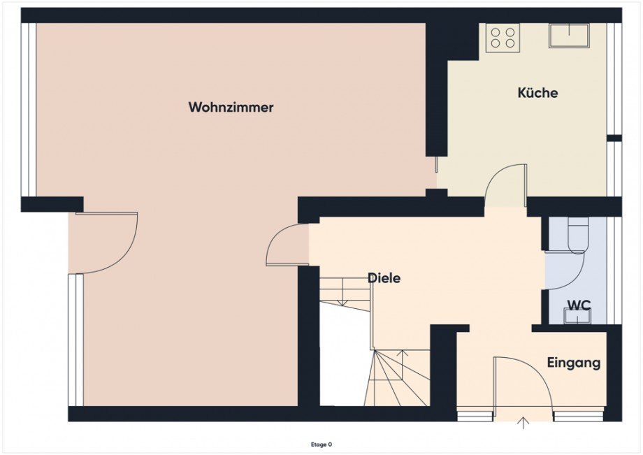 Erdgeschoss Doppelhaush�lfte D�ren