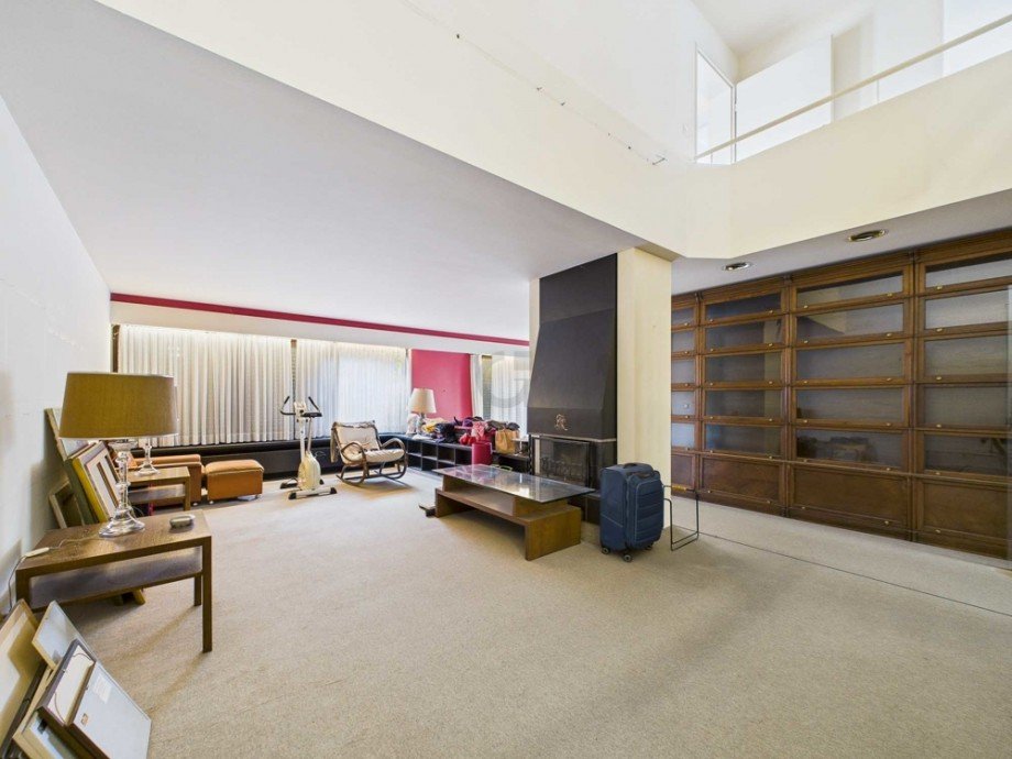 Wohnzimmer Doppelhaush�lfte D�ren